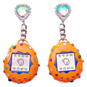 1997 Vintage Tamagotchi Charm Earrings