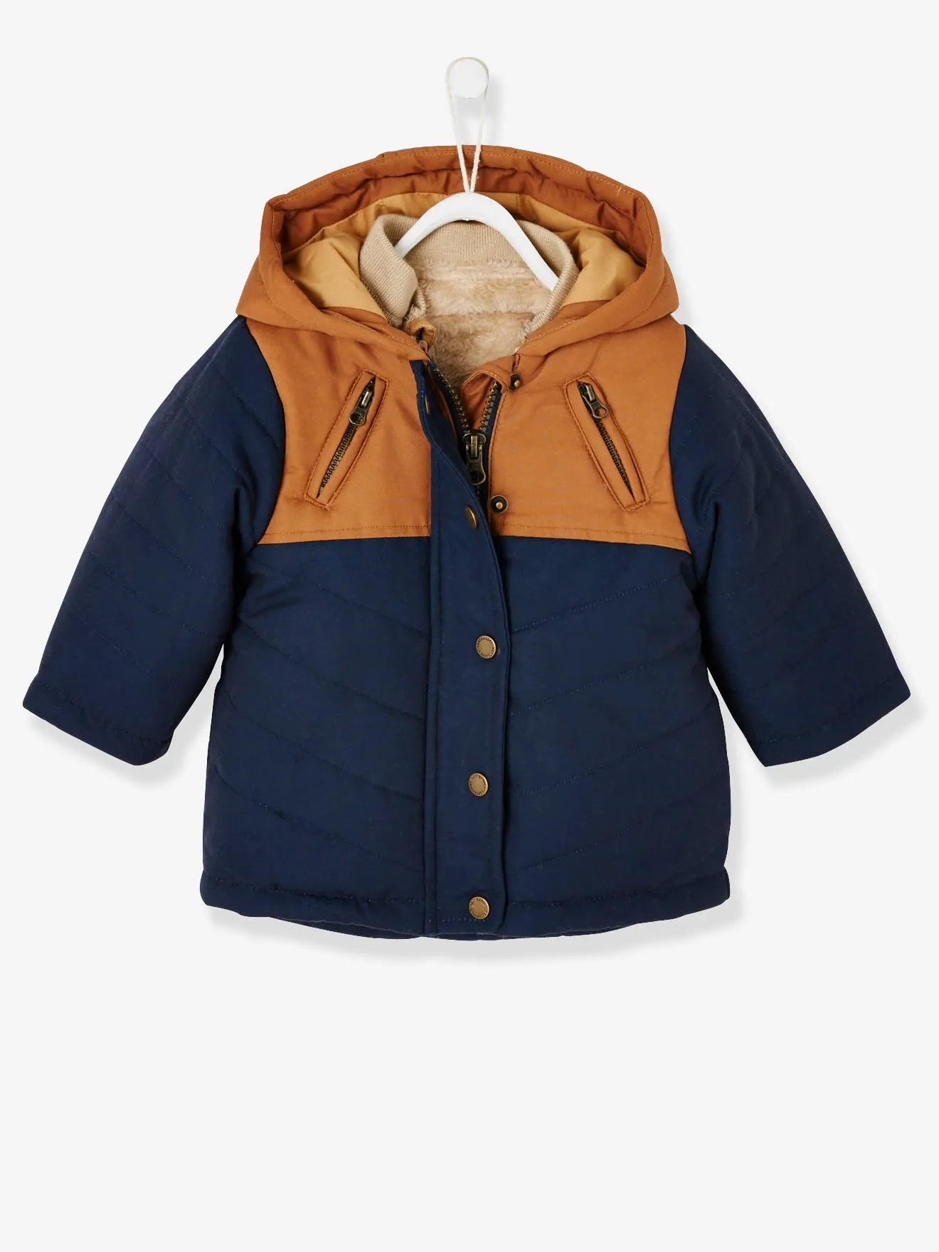 3-in-1 Parka with Detachable Jacket, for Baby Boys - dark blue