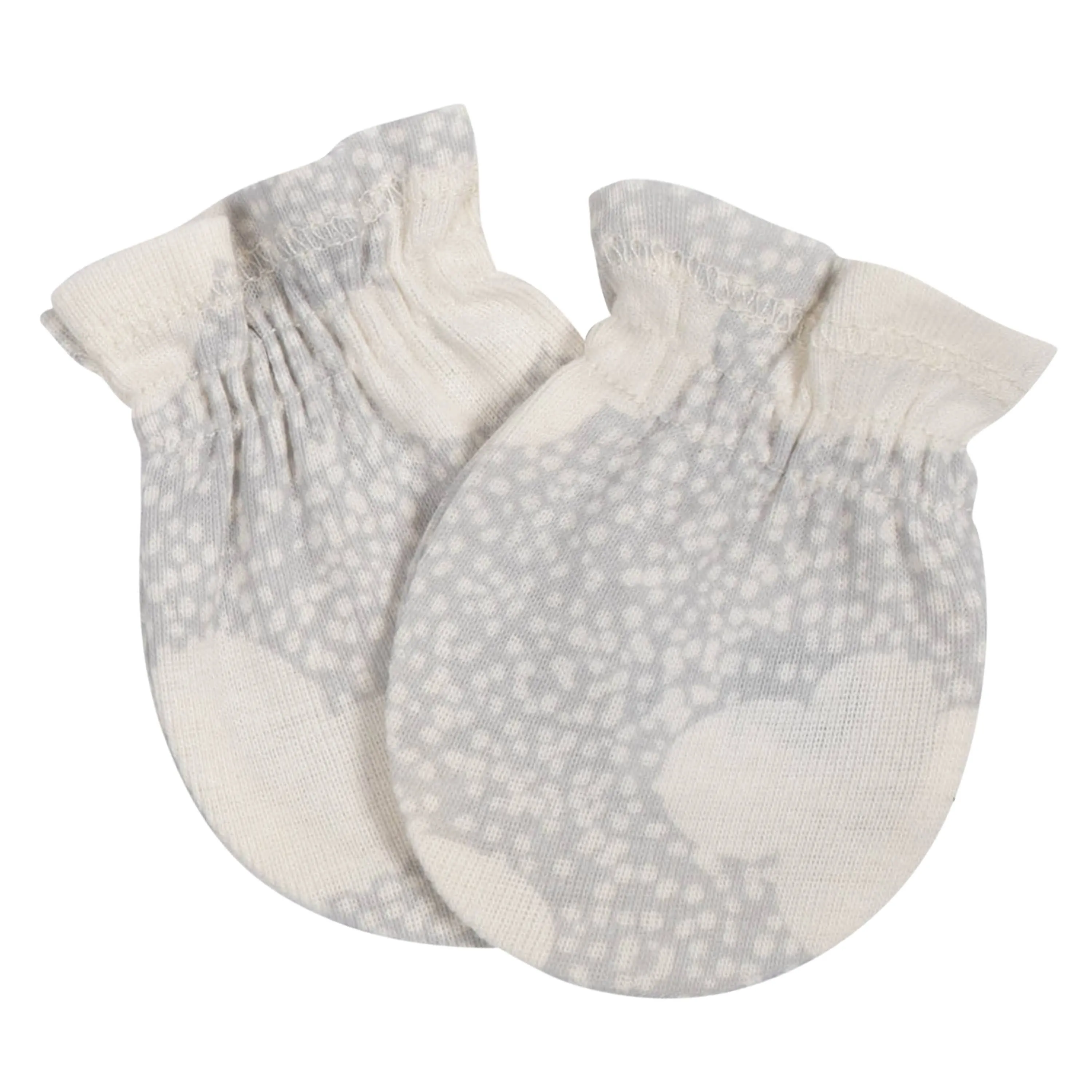 3-Pack Baby Giraffe No Scratch Mittens