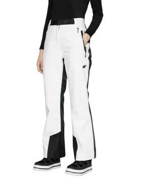 4F Glory Womens Ski Pant White 2022 | Snow Pants Womens | Snow Skiers Warehouse