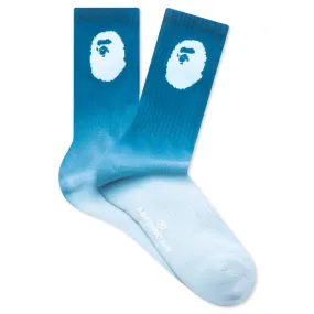 A Bathing Ape Gradation Socks - Blue