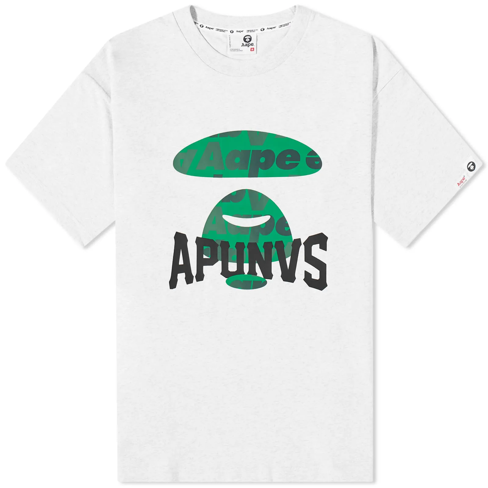 AAPE Street Baseball Universe T-ShirtGrey