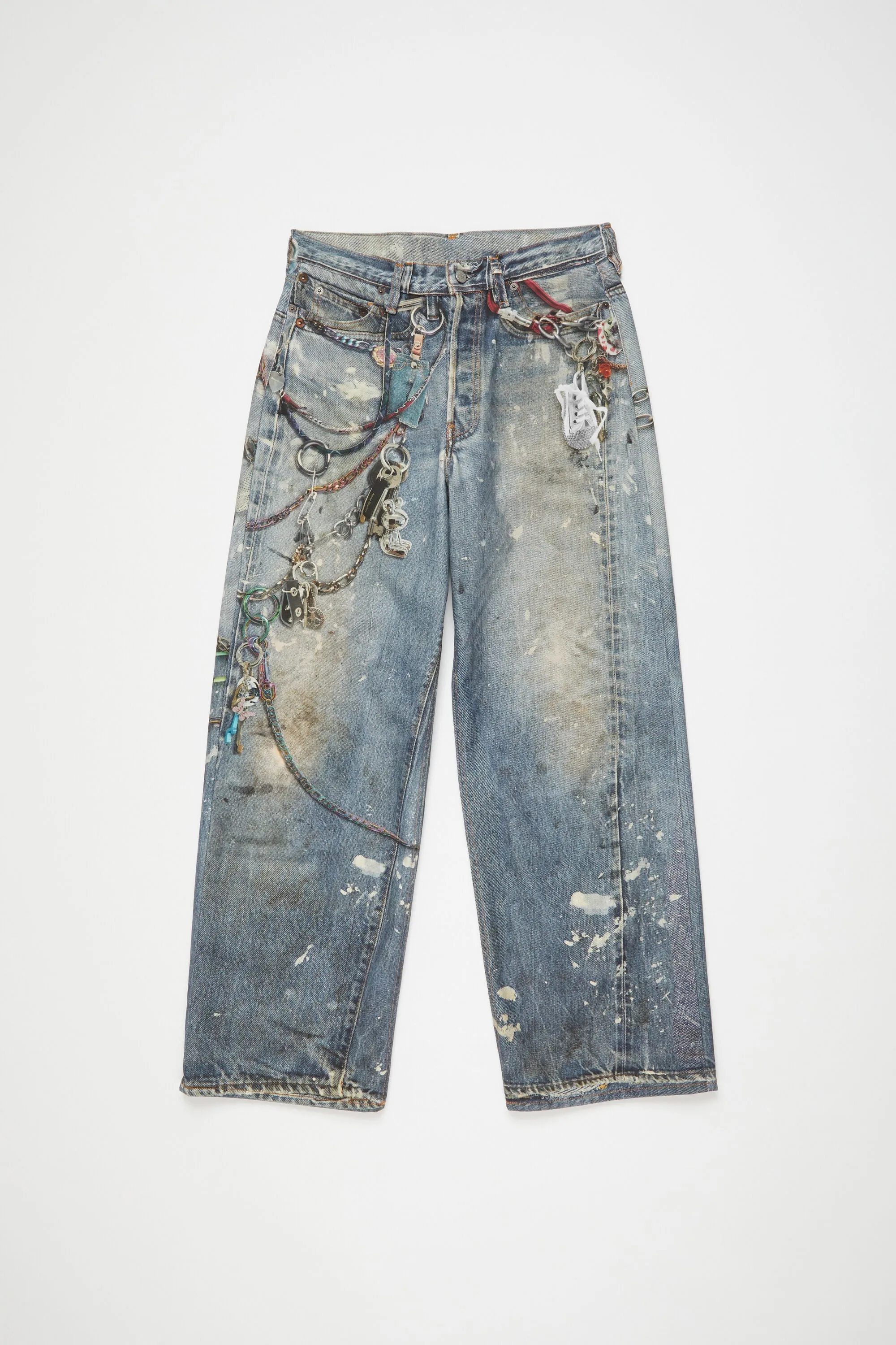 ACNE STUDIOS - Men Ripped Jeans