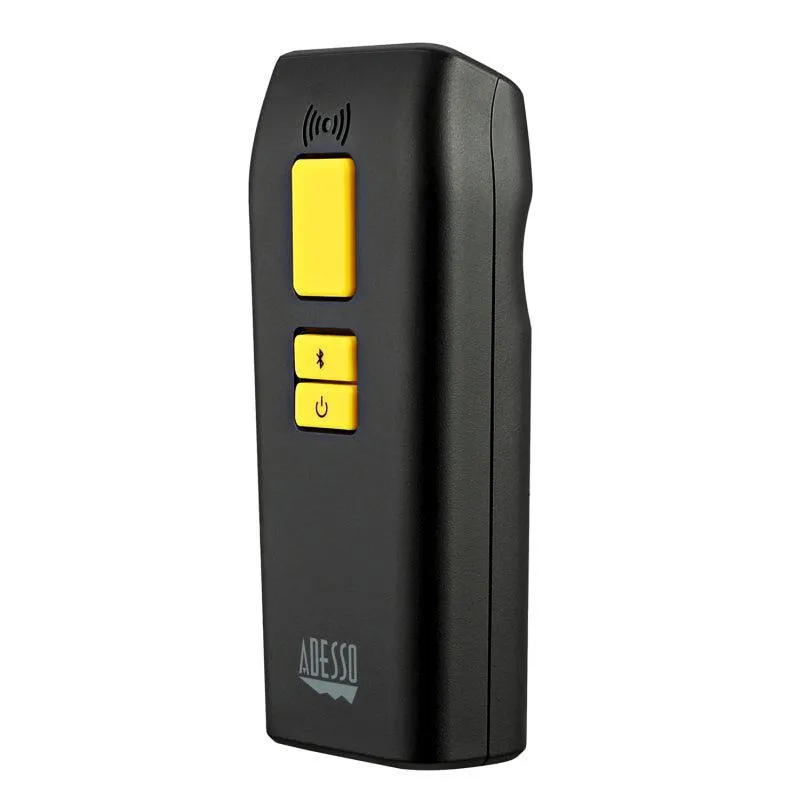 Adesso NuScan Barcode Scanner 3500TB Bluetooth Antimicrobial Waterproof 2D