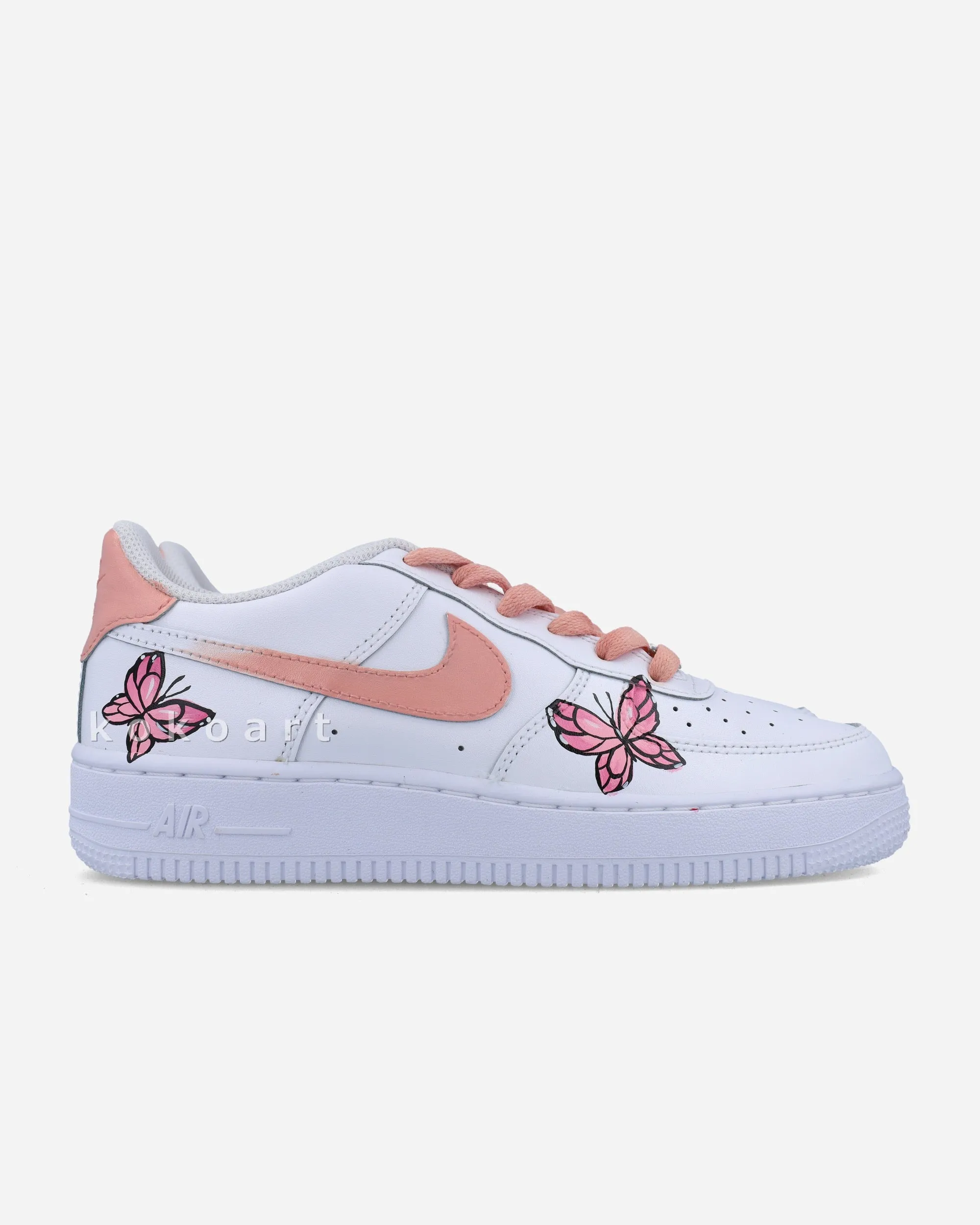 AF1 Pink Butterflies