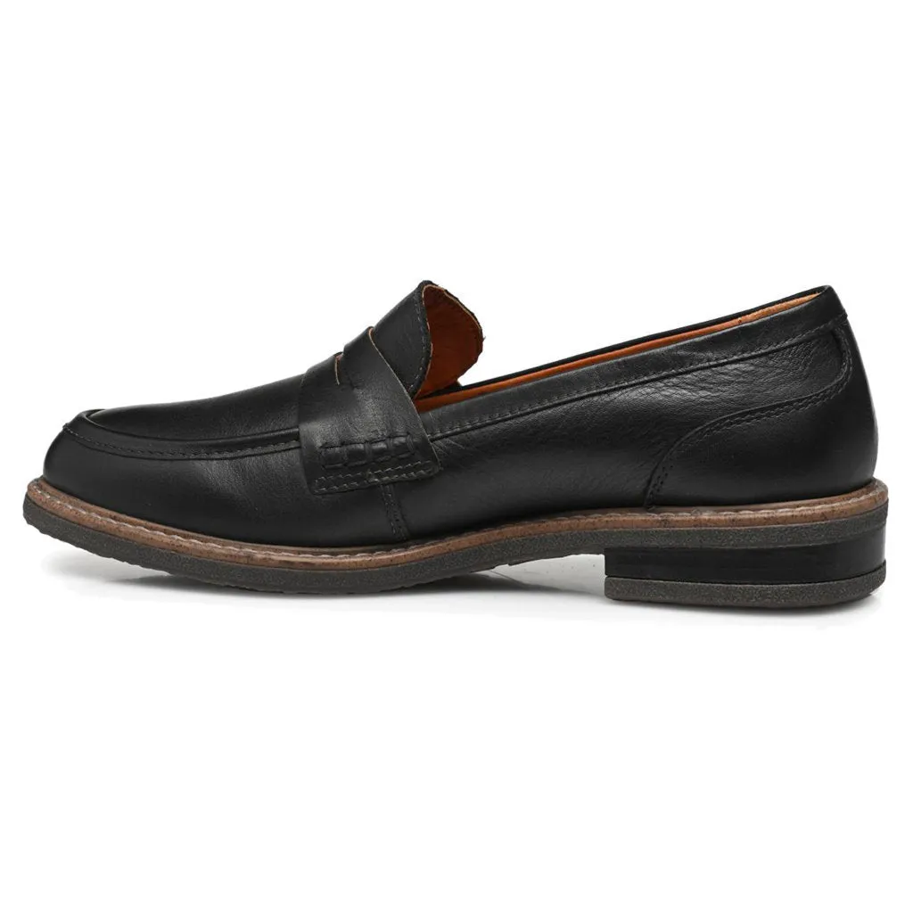 Aldaya Calfskin Leather Women's Slip-on Shoes