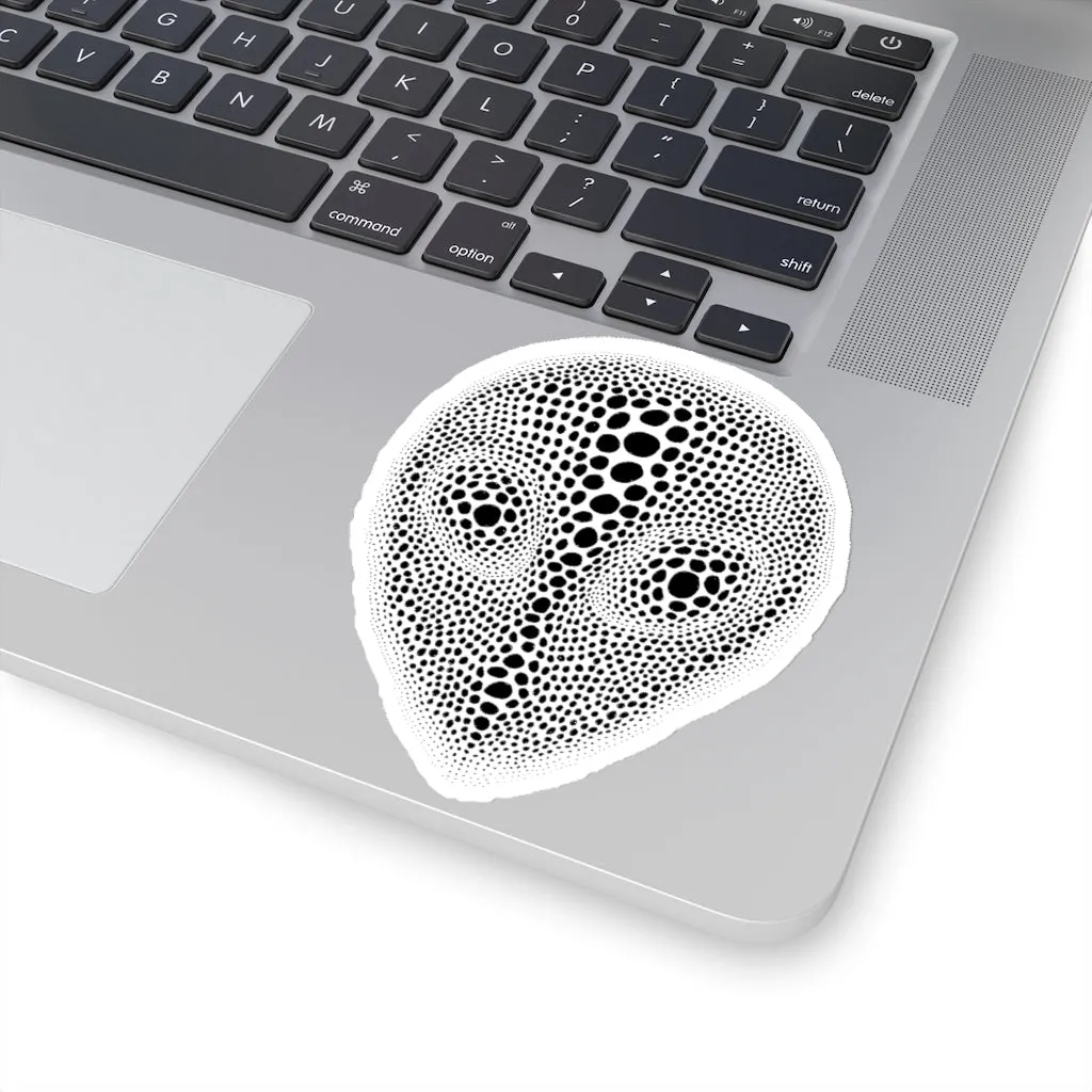 ALIEN HEAD STICKER