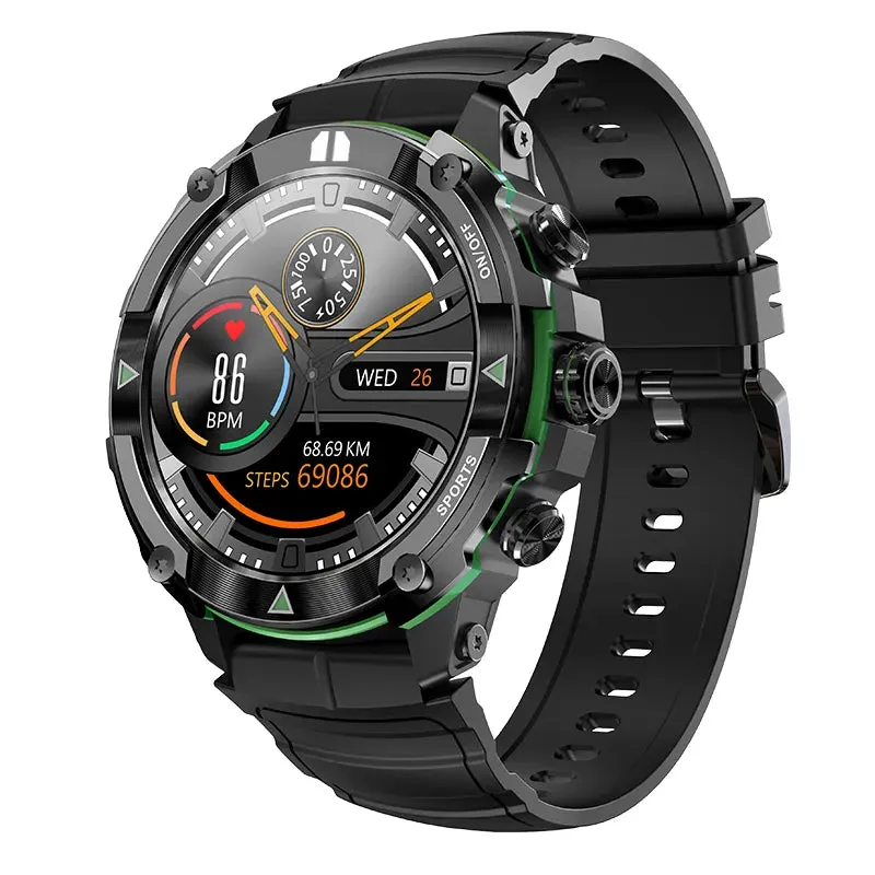 AMOLED Display 420mAH Bluetooth Call Waterproof Sports Smartwatch