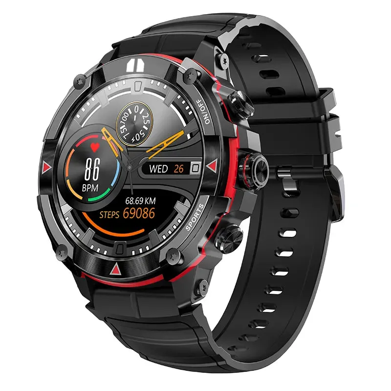 AMOLED Display 420mAH Bluetooth Call Waterproof Sports Smartwatch