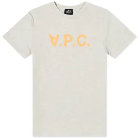 A.P.C. Bicolore VPC T-ShirtEcru & Orange