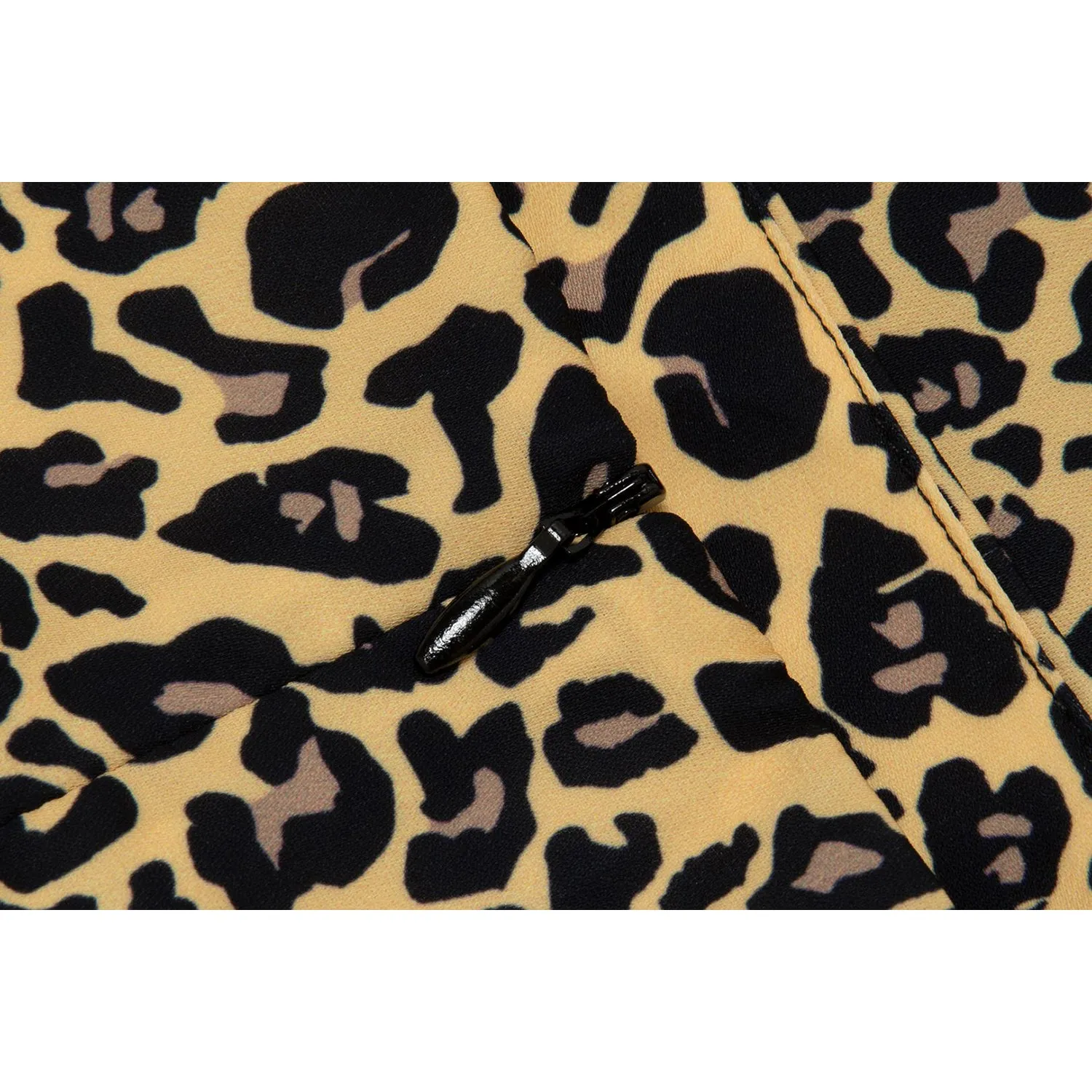 APEE LEOPARD MINI SKIRT LADIES