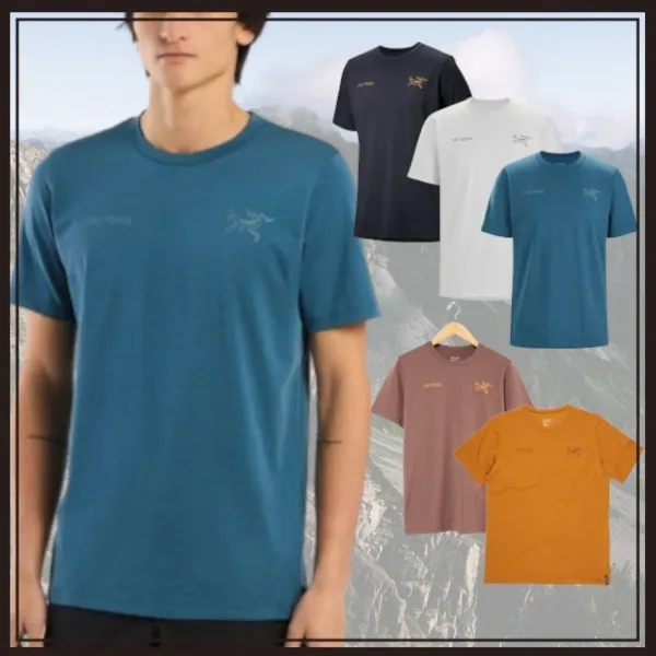 ARC'TERYX  |Crew Neck Plain Short Sleeves Logo Outdoor