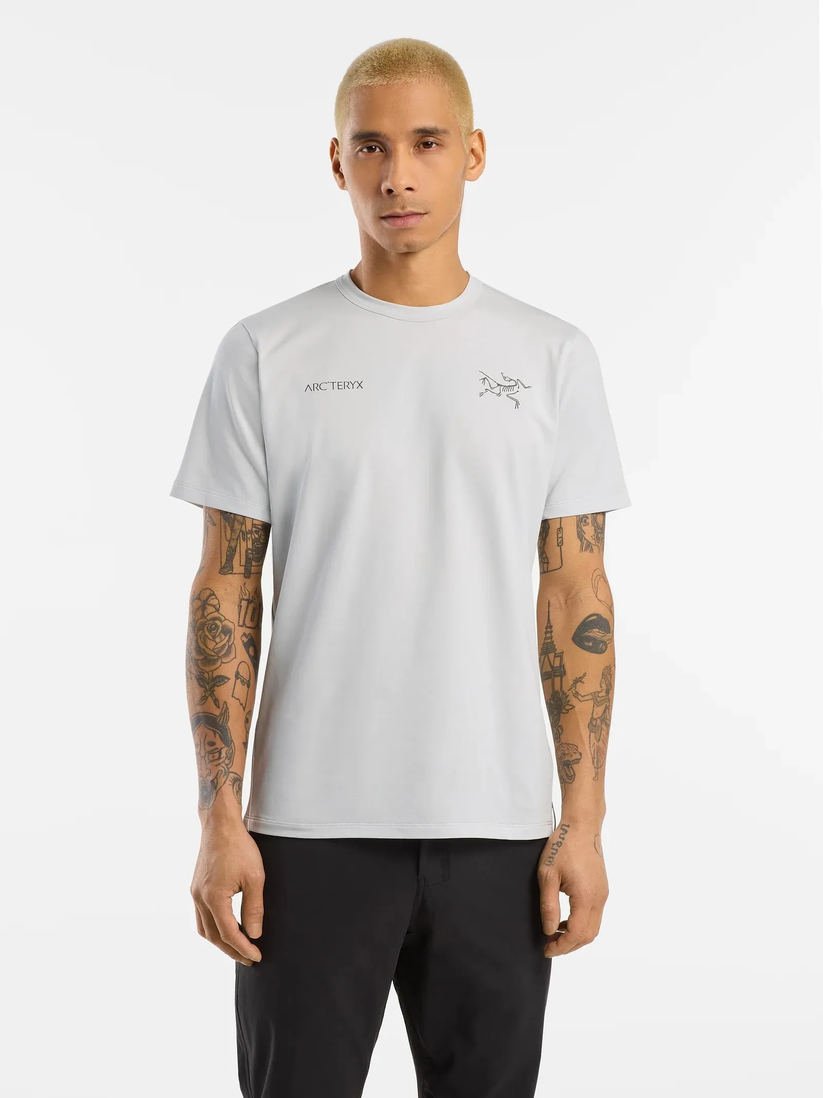 ARC'TERYX  |Crew Neck Plain Short Sleeves Logo Outdoor