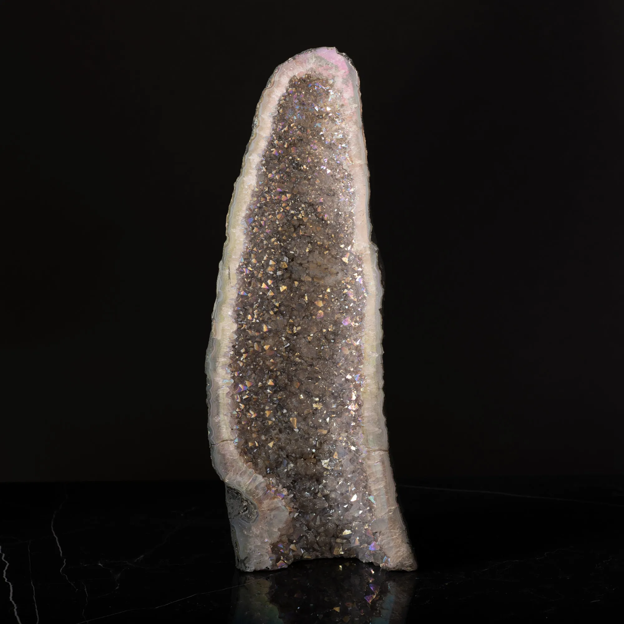 Aura Quartz Geode