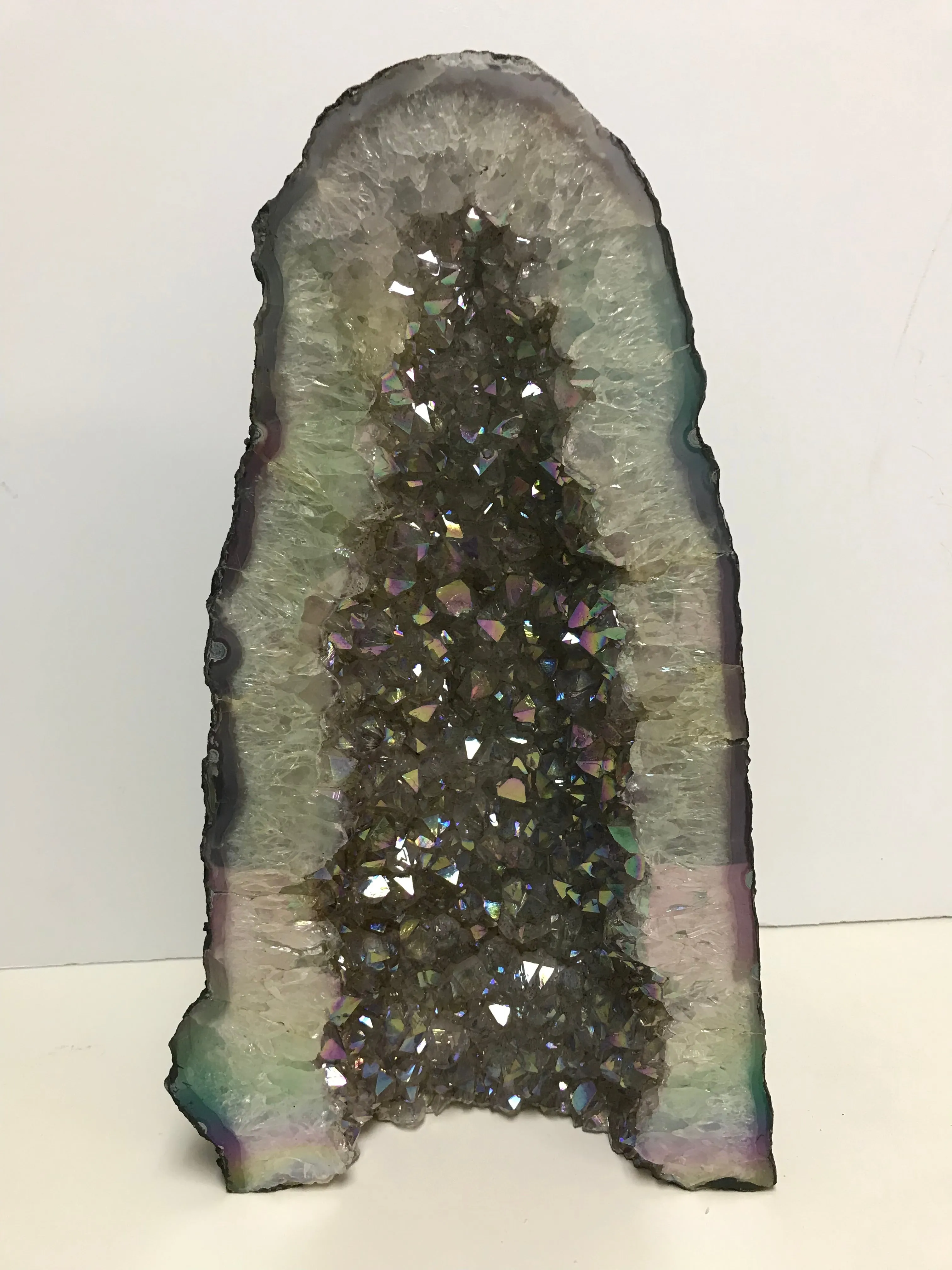 Aura Quartz Geode