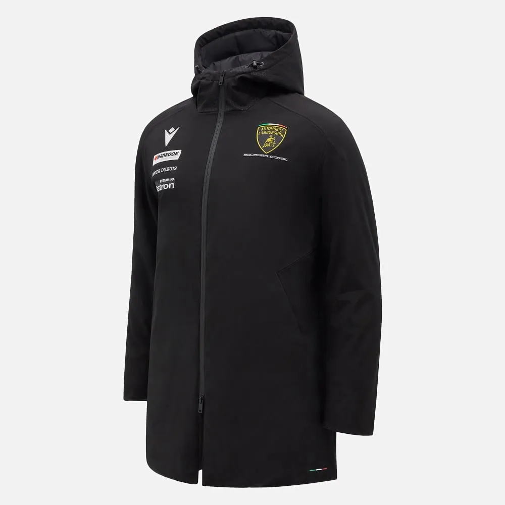 Automobili lamborghini squadra corse men's parka jacket