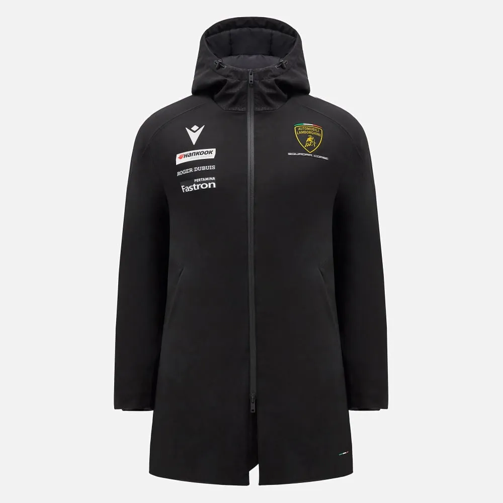 Automobili lamborghini squadra corse men's parka jacket