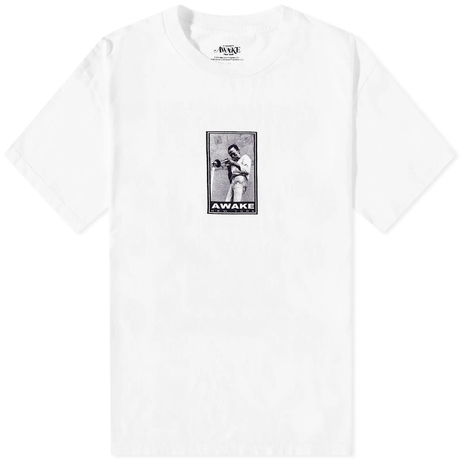 Awake NY Miles Davis T-ShirtWhite