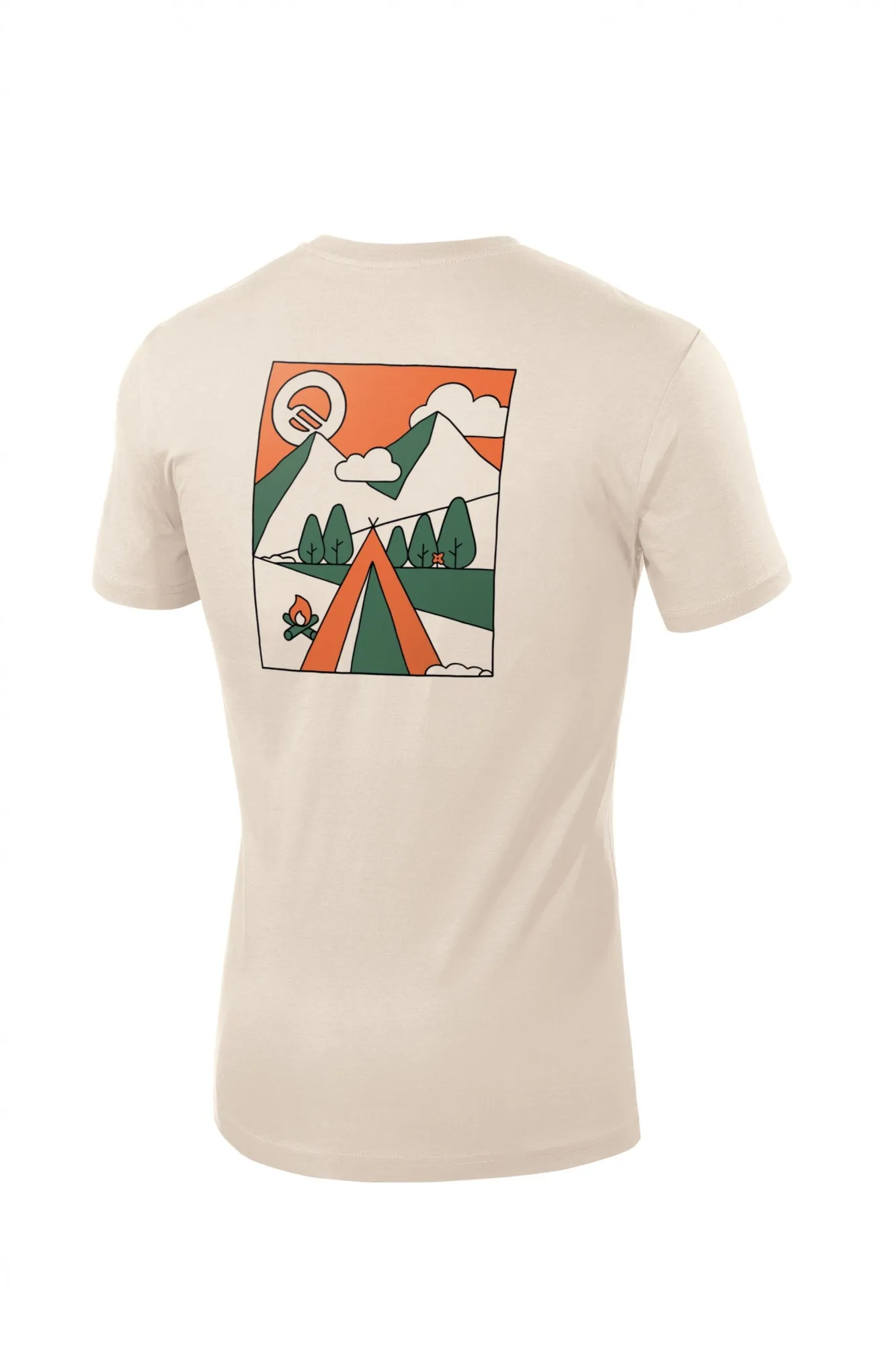 BASECAMP T-SHIRT UNISEX  ecru