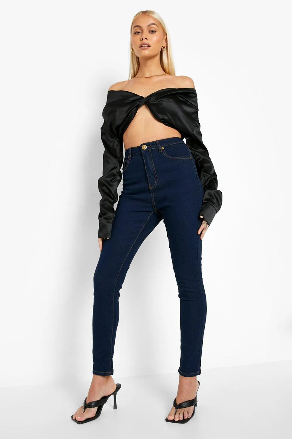 Basics High Waist Skinny Jeans