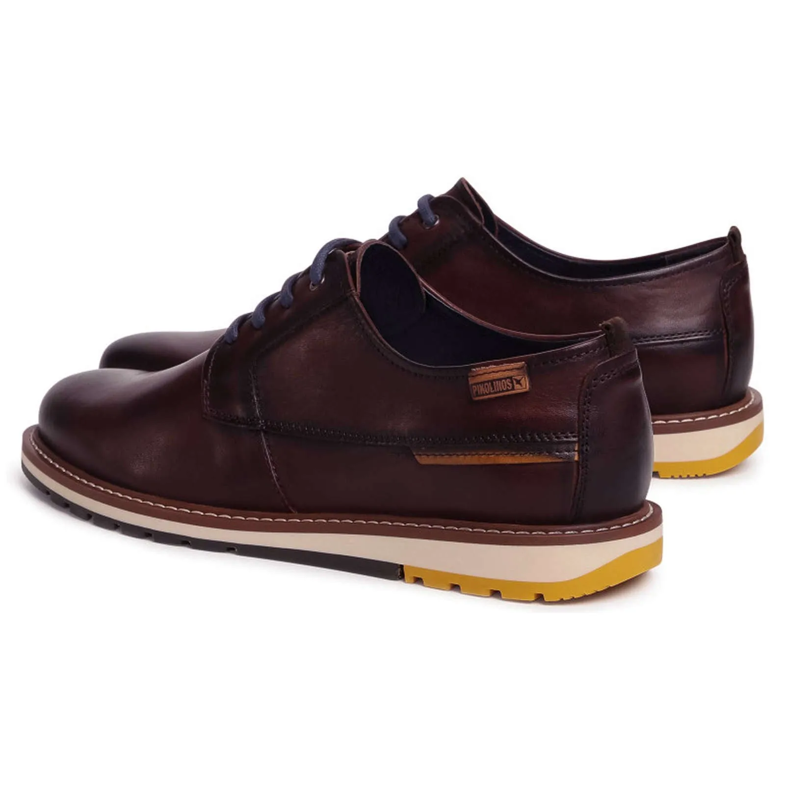 Berna Calfskin Leather Men's Bluchers