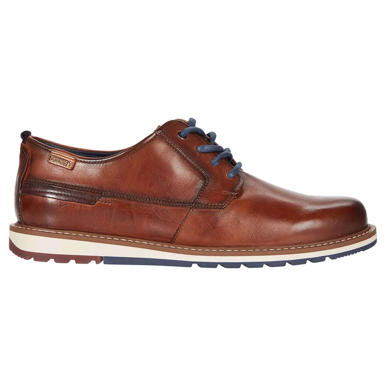 Berna Calfskin Leather Men's Bluchers