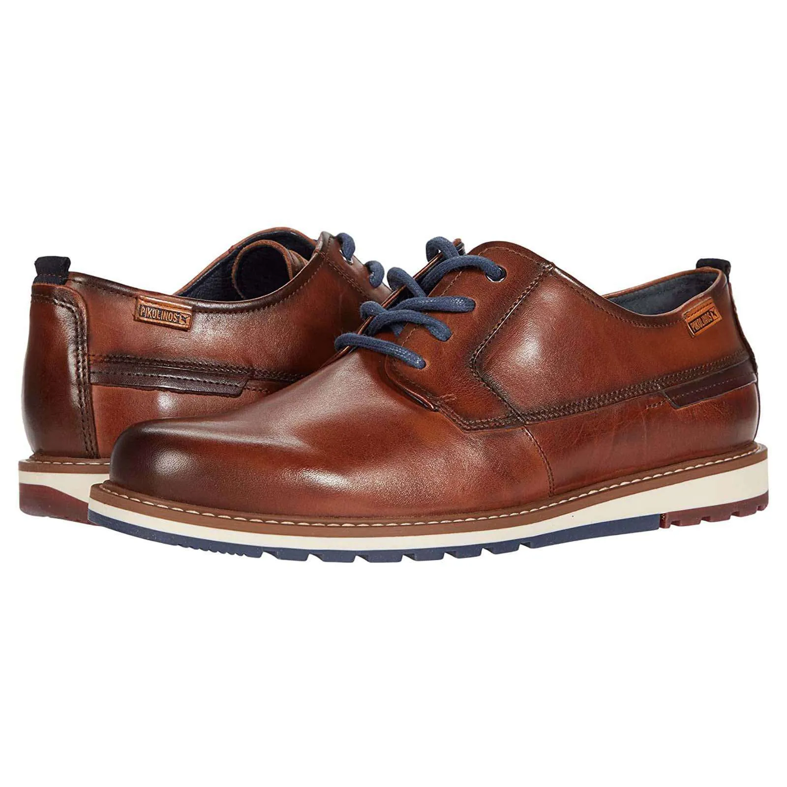 Berna Calfskin Leather Men's Bluchers