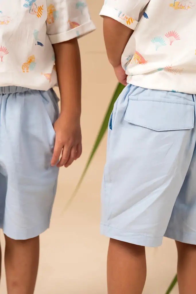 Billy Shorts - Pastel Blue