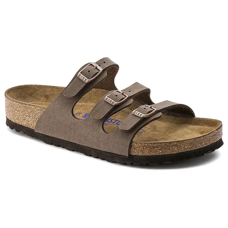 Birkenstock Women's Florida Soft Footbed - Mocha Birkibuc