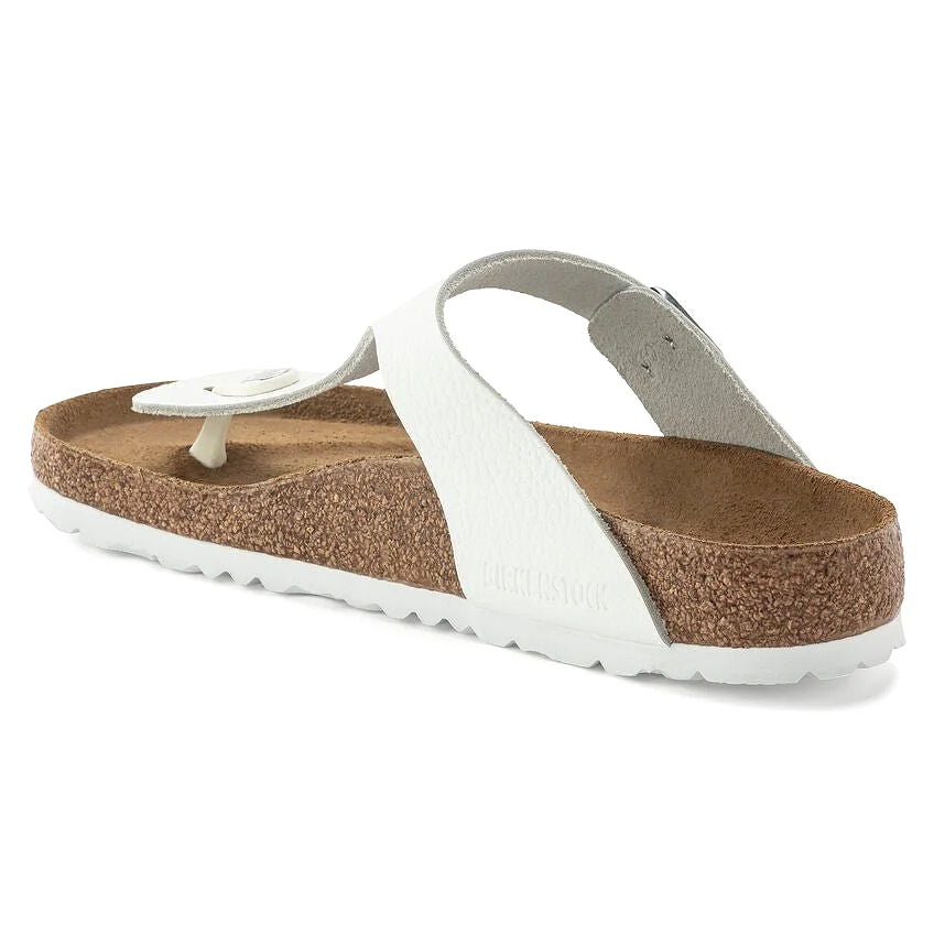 Birkenstock Women's Gizeh - White Leather