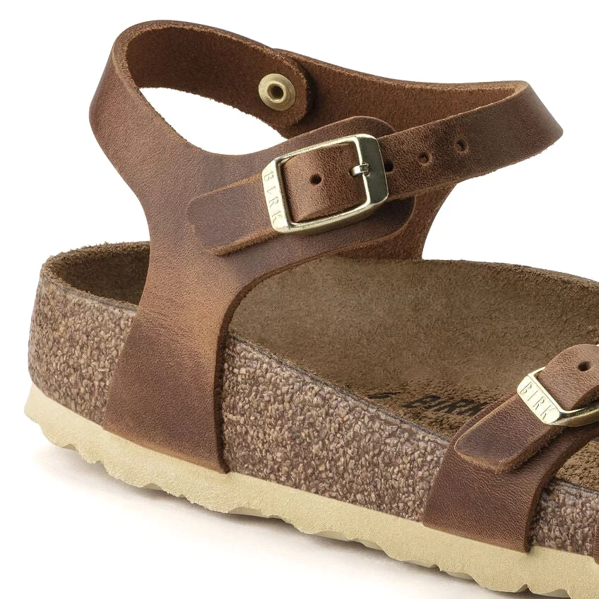 Birkenstock Women's Kumba - Cognac Oiled Leather