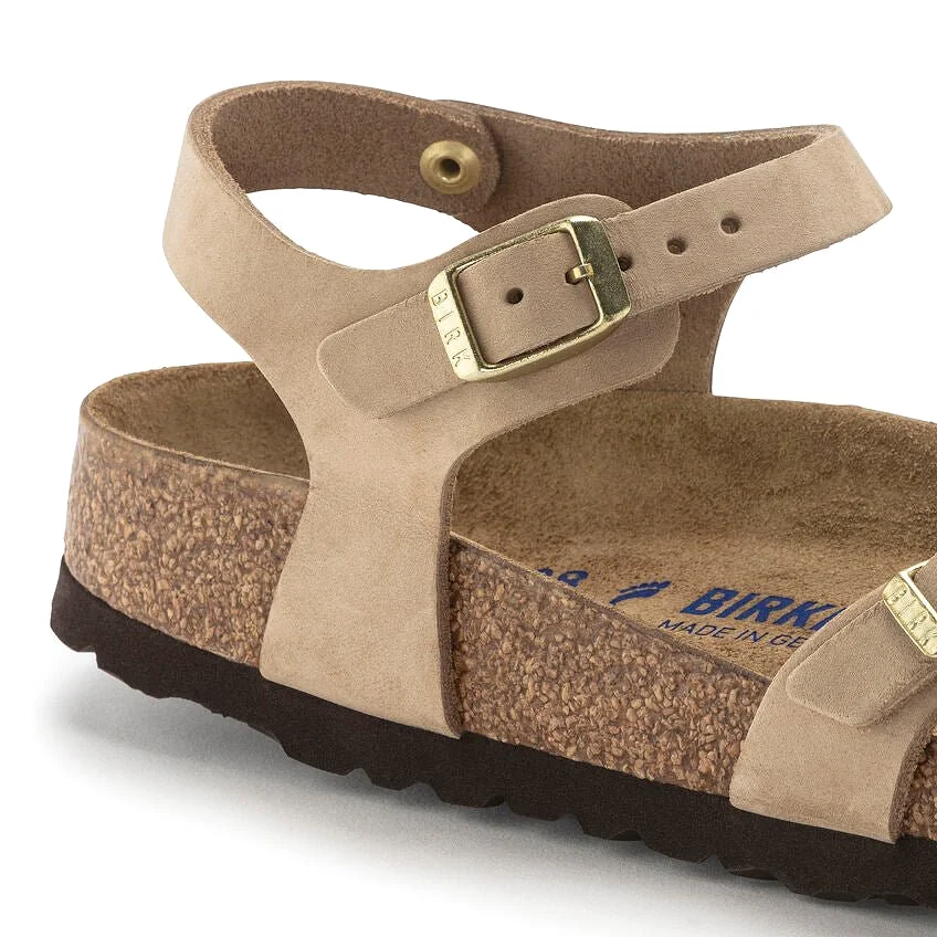 Birkenstock Women's Kumba Soft Footbed - Sandcastle Nubuck