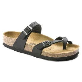 Birkenstock Women's Mayari - Black Oiled Leather