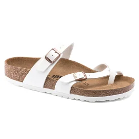 Birkenstock Women's Mayari - White Birko-Flor/Copper