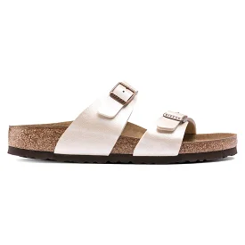 Birkenstock Women's Sydney - Graceful Pearl White Birko-Flor