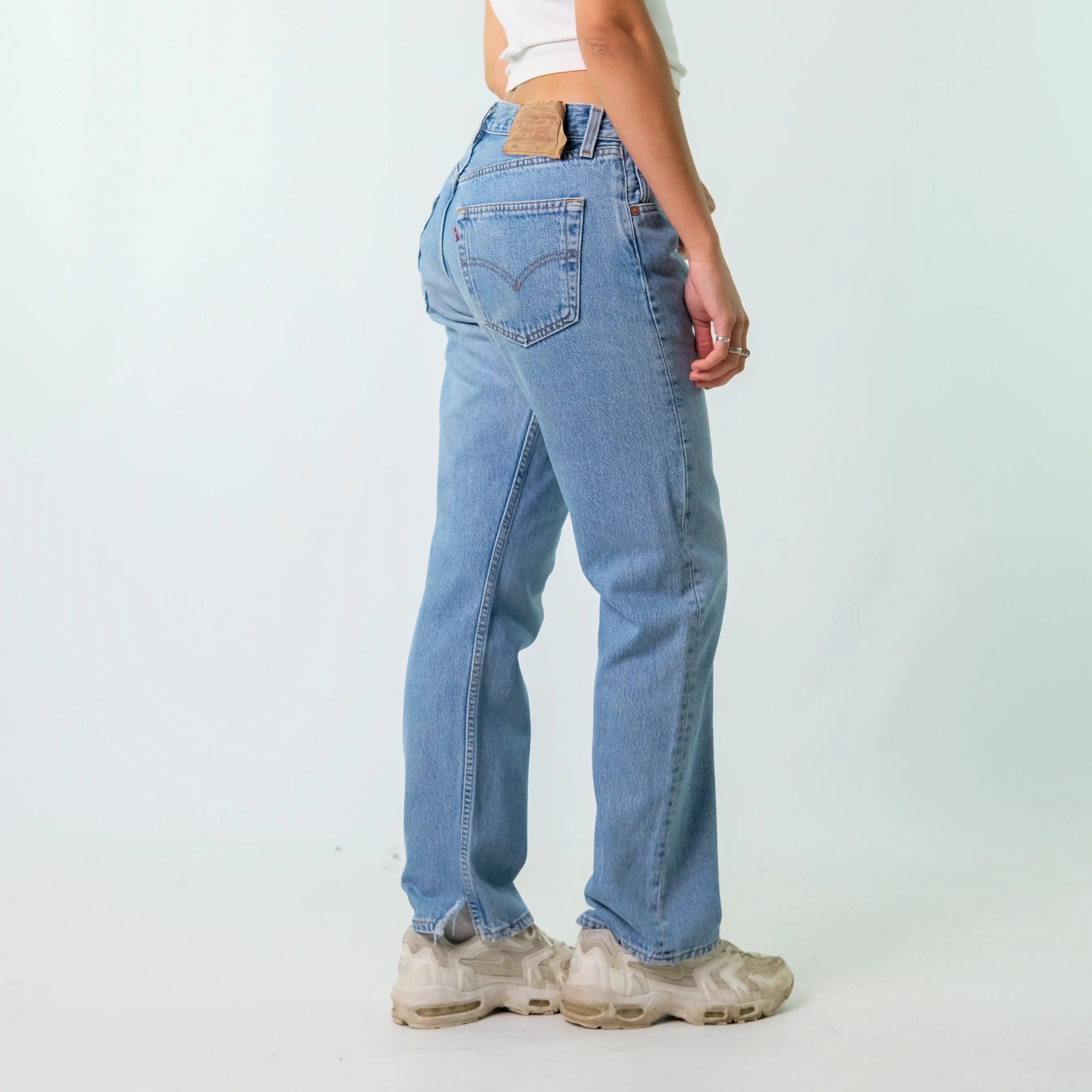 Blue 90s Levi's Denim Jeans Baggy Pants (30x30)