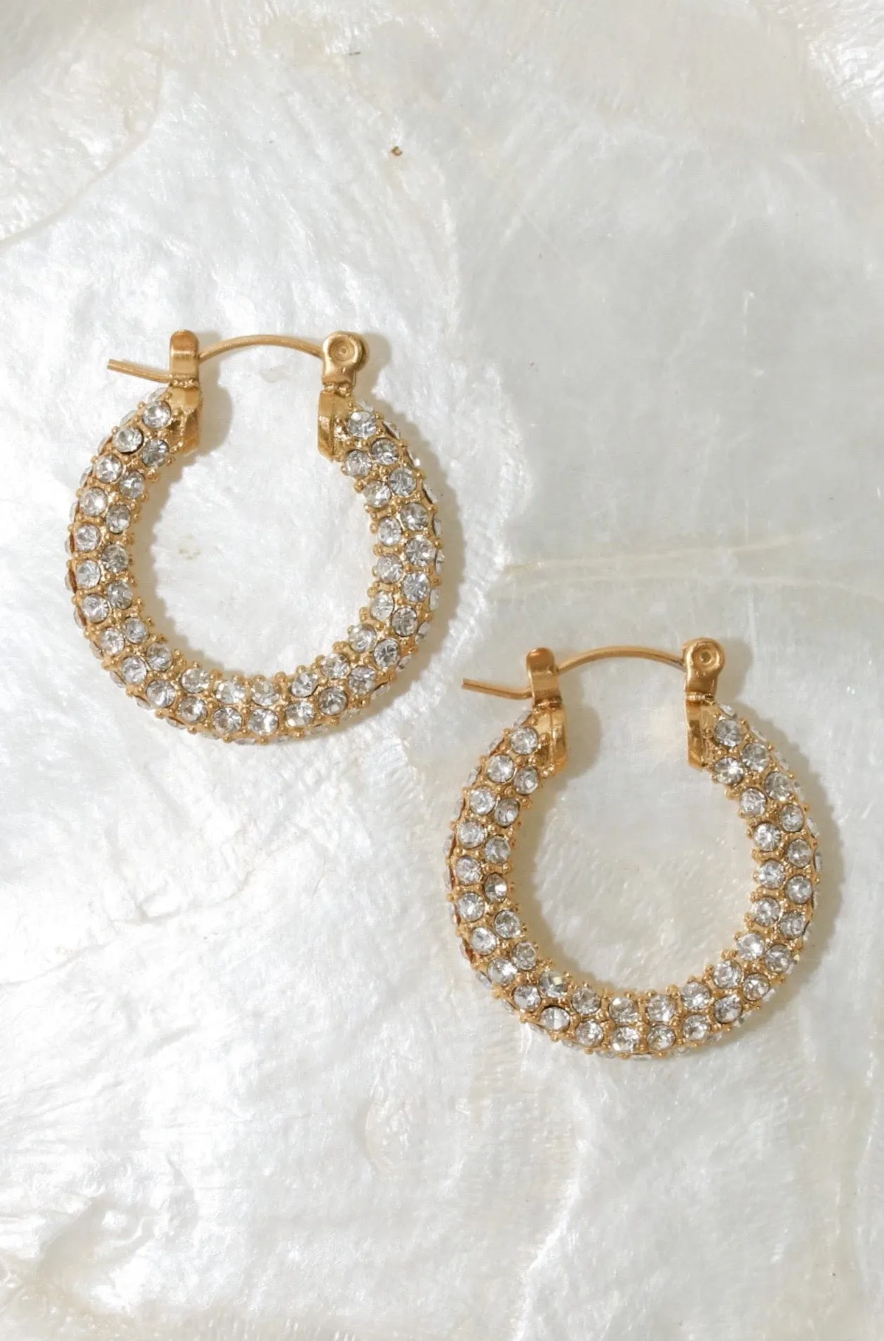 Brilliance Hoop Earrings