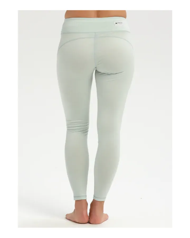 Burton Midweight Merino Women's Pants - Aqua Gray | Thermals - Women's | Snow Skiers Warehouse