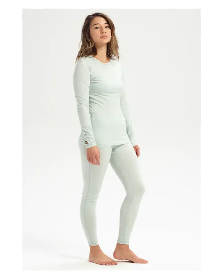 Burton Midweight Merino Women's Pants - Aqua Gray | Thermals - Women's | Snow Skiers Warehouse