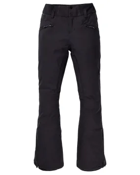 Burton Women's Marcy High Rise Stretch 2L Snow Pants - True Black | Shop Snow Pants & Suits at Trojan Wake Ski Snow &