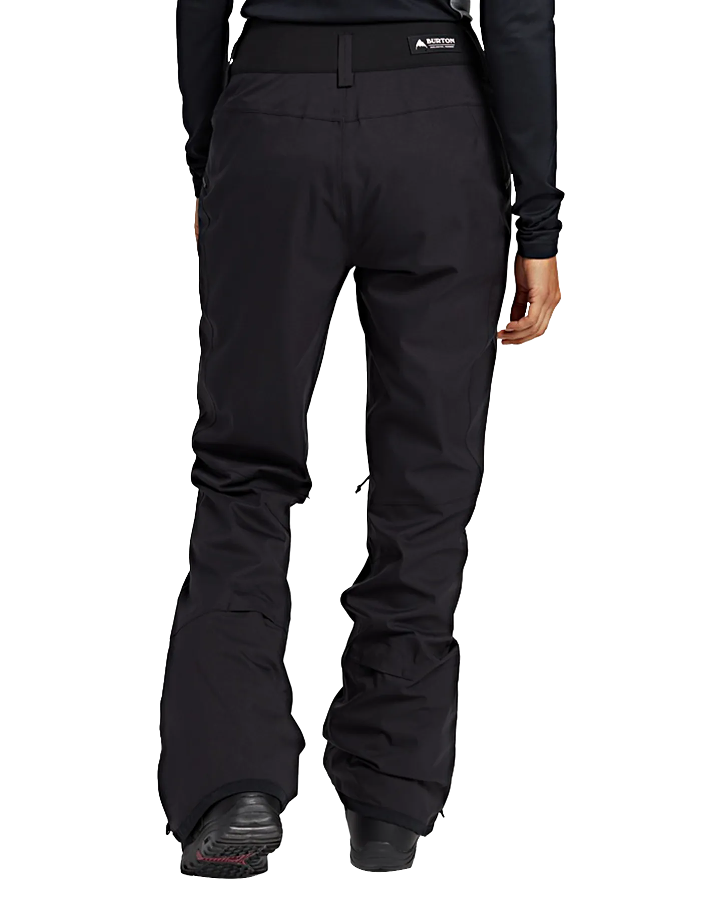 Burton Women's Marcy High Rise Stretch 2L Snow Pants - True Black | Shop Snow Pants & Suits at Trojan Wake Ski Snow &