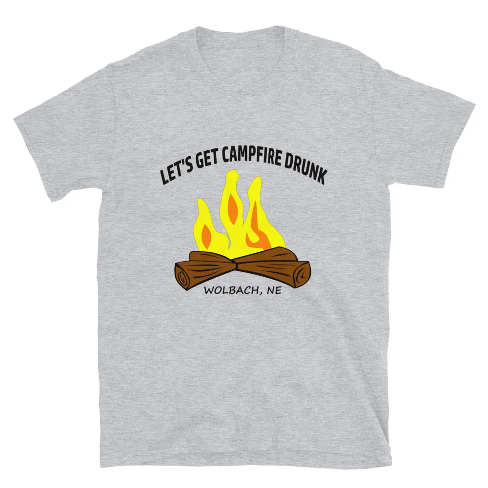 Campfire Drunk - Wolbach T-Shirt