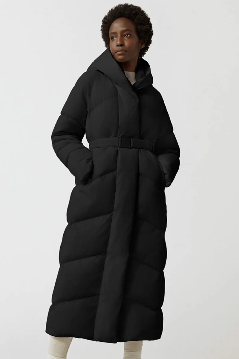 Canada Goose Women's Marlow Parka Tonal Disc - Black