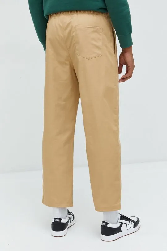 Champion trousers men's beige color