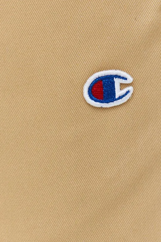 Champion trousers men's beige color