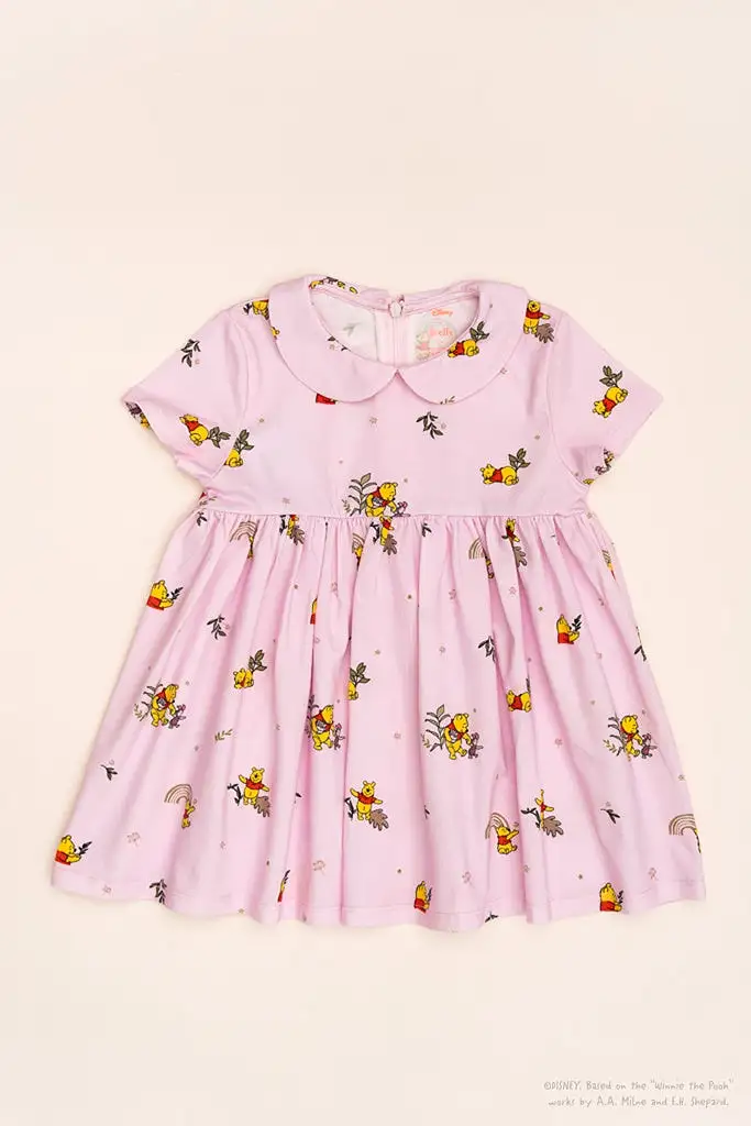 Clara Dress - Rainbow Pooh