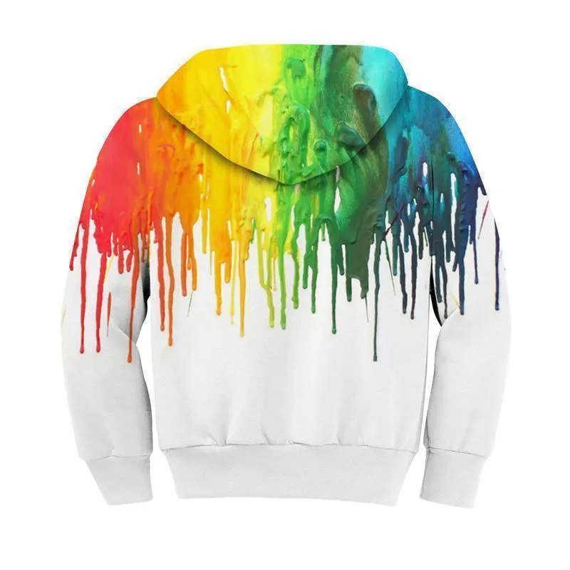 Colorful 3D Kids Hoodies UNISEX