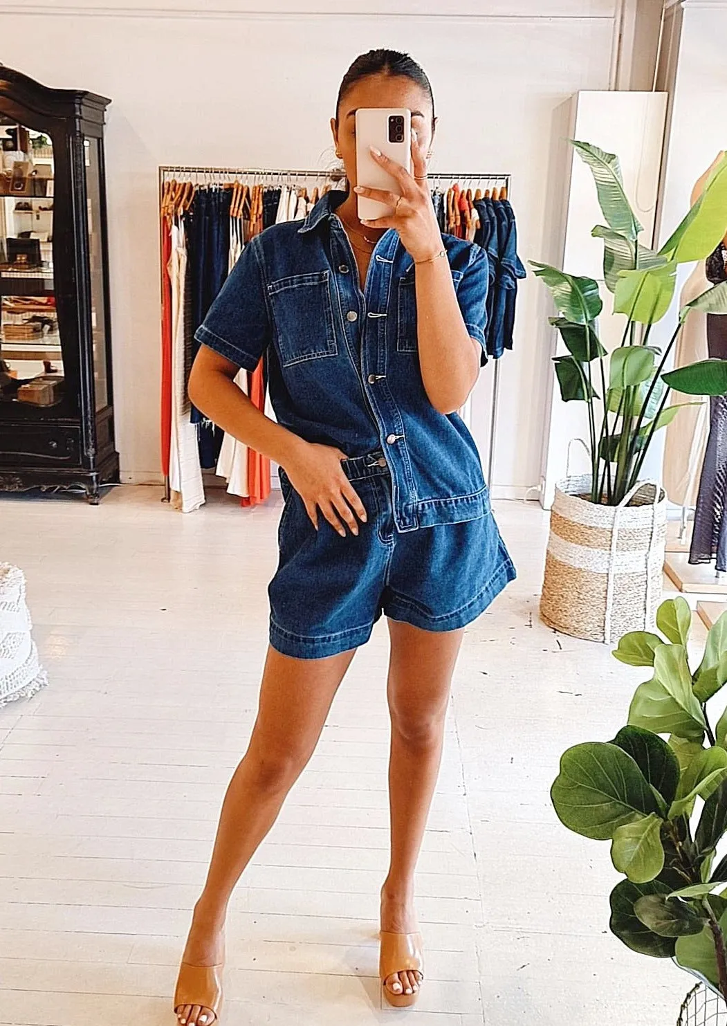 Cora Denim Shorts