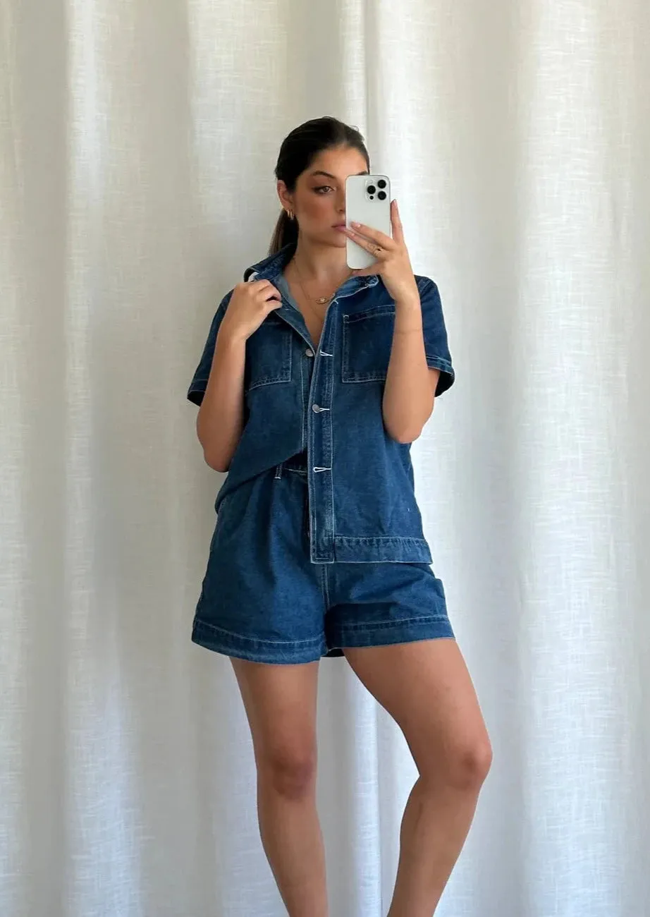 Cora Denim Shorts