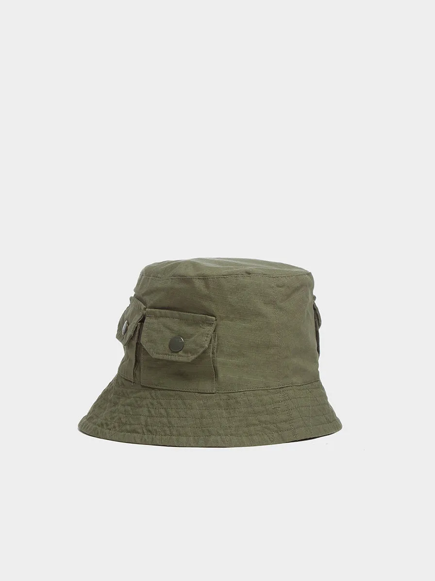 Cotton Ripstop Explorer Hat, Olive